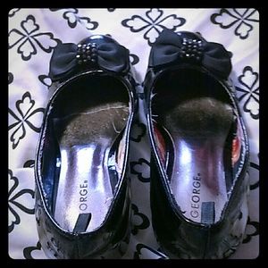 Black childrens heels